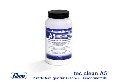 elma tec clean A5 – Kraft-Reiniger für Eisen - Leichtmetalle
