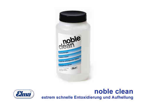 elma noble clean – extrem schnelle Entoxidierung und Aufhellung